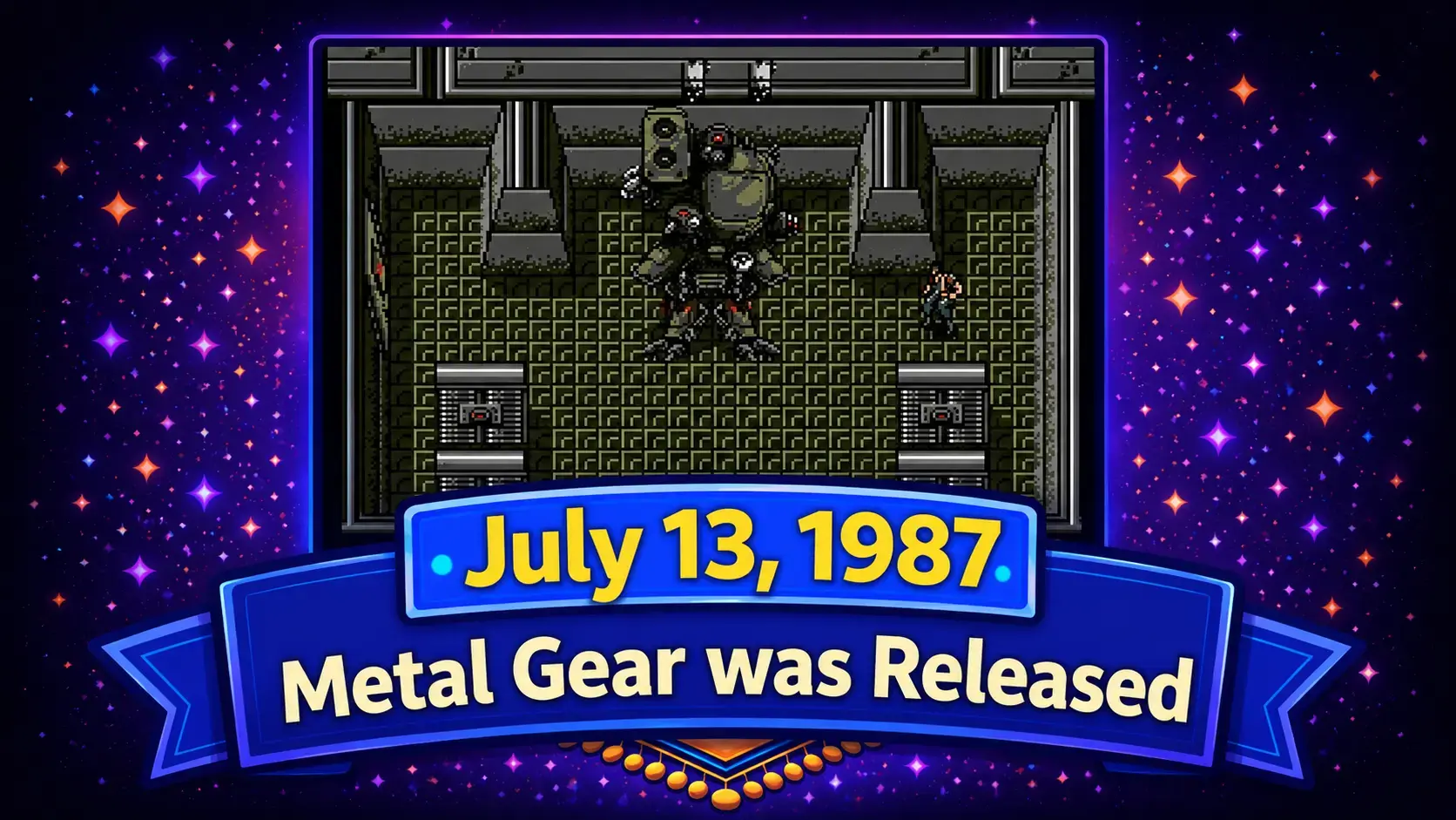 July 13, 1987 — Metal Gear Was Released