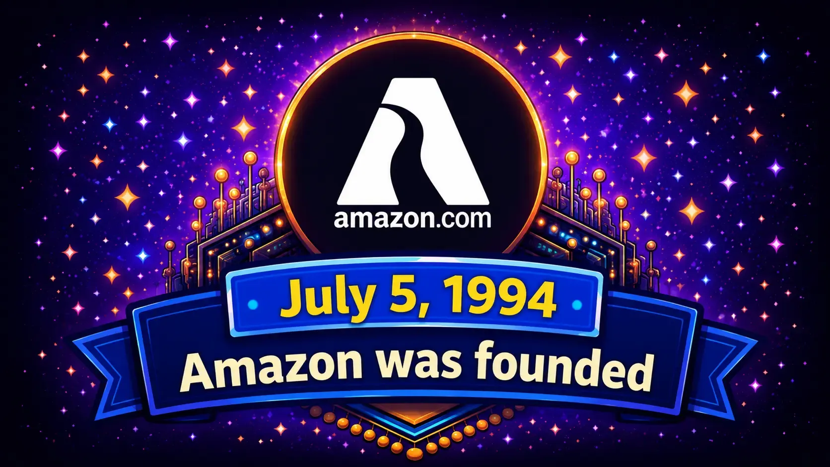 Amazon Was Founded by Jeff Bezos (1994)