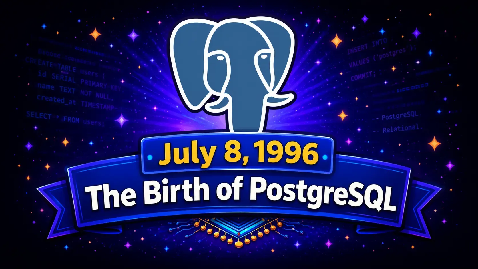 July 8, 1996: The Launch of PostgreSQL and Its Origins