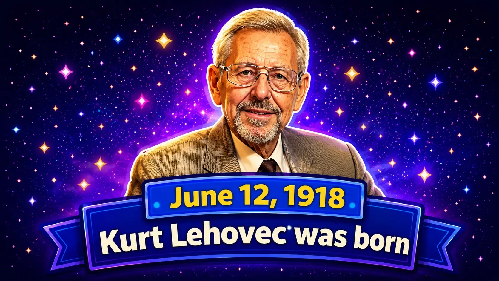 June 12, 1918 — Kurt Lehovec Is Born