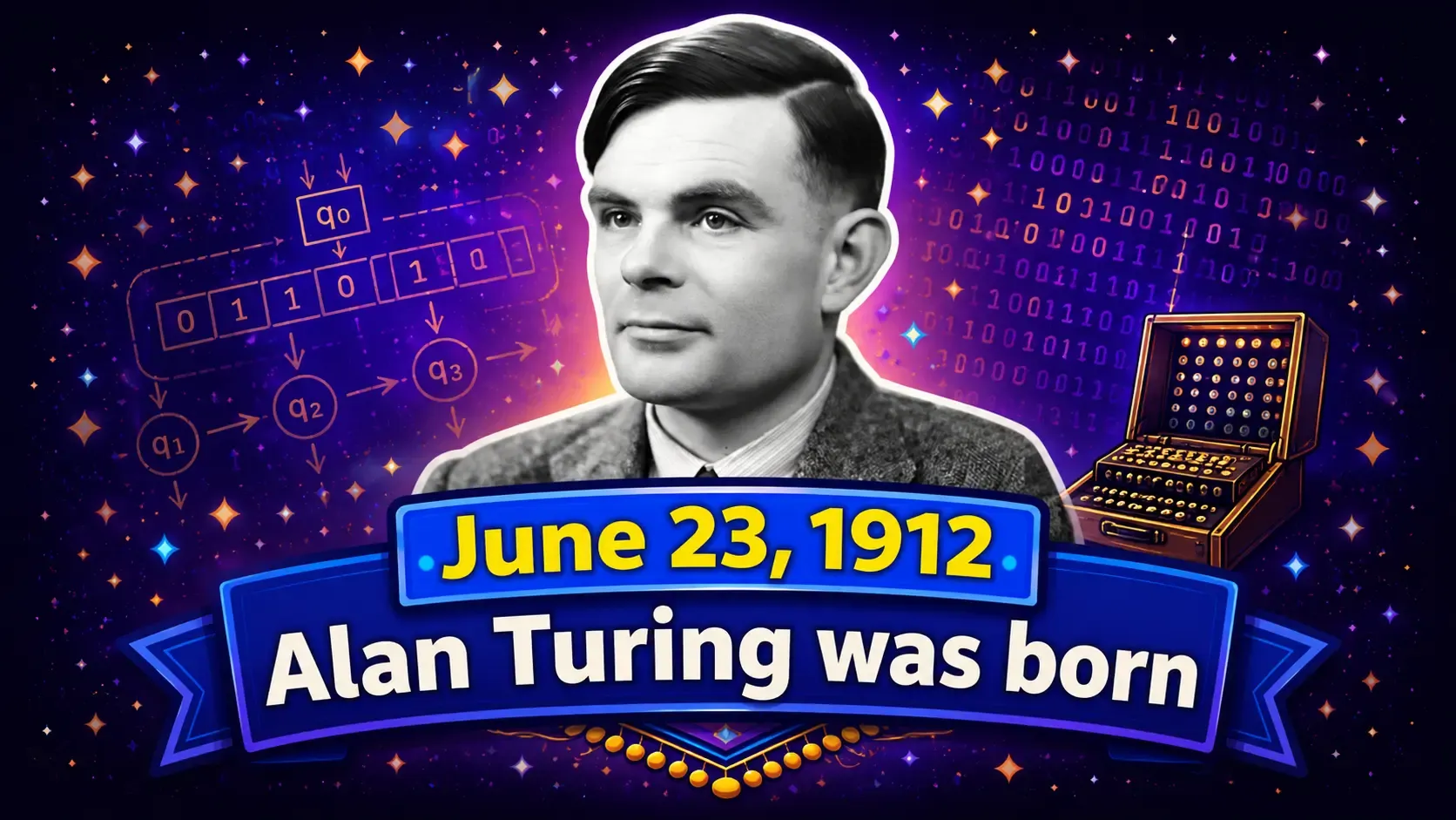 Alan Turing: Pioneering Computing, WWII Codebreaking, and Biological Innovation