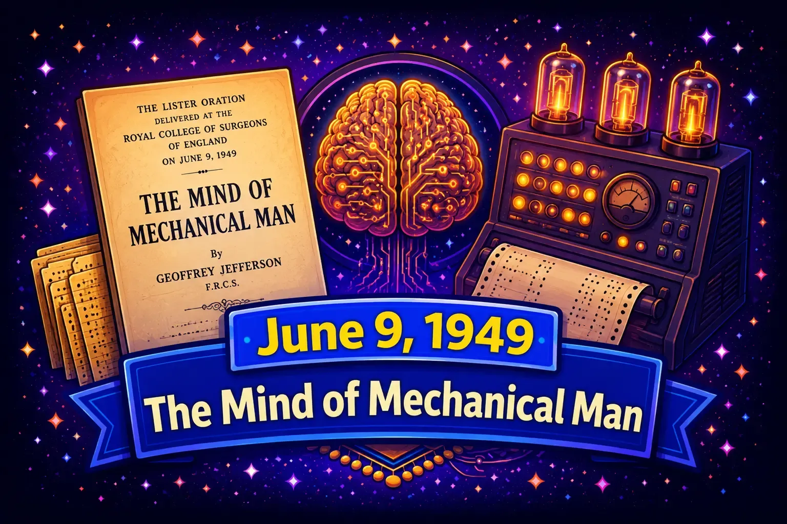 June 9, 1949 — The Mind of Mechanical Man