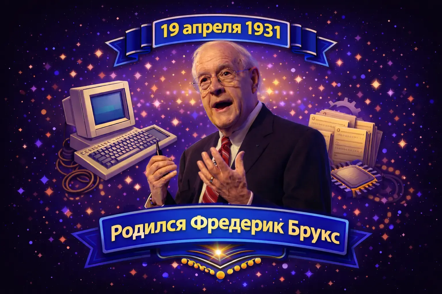 19 апреля 1931 — Родился Фредерик Брукс