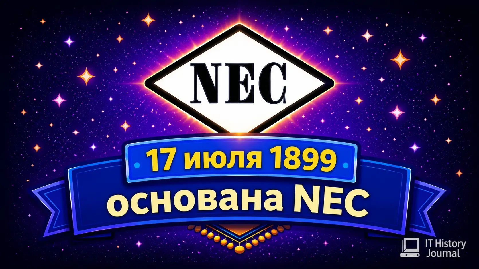 17 июля 1899 — основана компания NEC