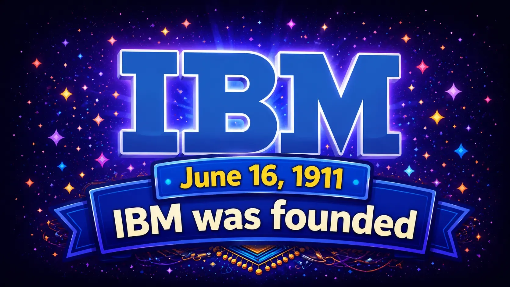 16 июня 1911 — Основана компания CTR, будущая IBM