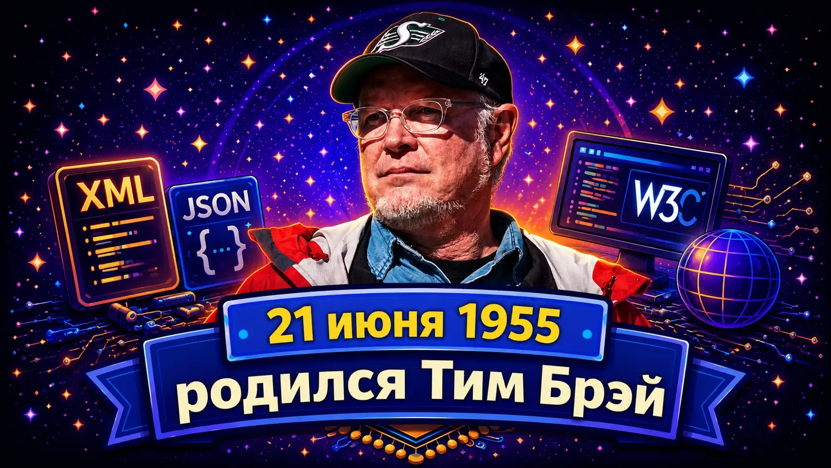 Тим Брэй — архитектор XML и ключевой разработчик JSON, изменивший лицо веба
